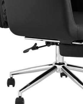 Кресло руководителя STOOL GROUP Solid NC с оттоманкой