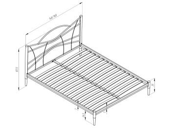 Кровать Форвард КМД 27 НОРИ 160