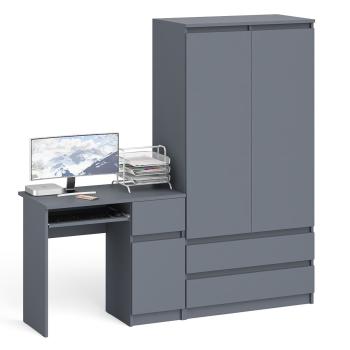Стол компьютерный СВК Мори МС-1 правый + Шкаф МШ900.1