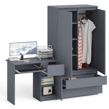 Стол компьютерный СВК Мори МС-1 правый + Шкаф МШ900.1