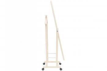 Вешалка костюмная с зеркалом на колесах Мебелик В 24Н