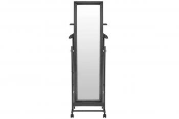 Вешалка костюмная с зеркалом на колесах Мебелик В 24Н