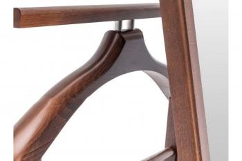 Вешалка костюмная с зеркалом на колесах Мебелик В 24Н