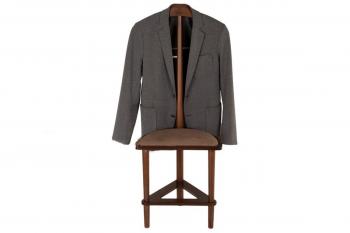 Вешалка костюмная Мебелик с сиденьем В 26Н