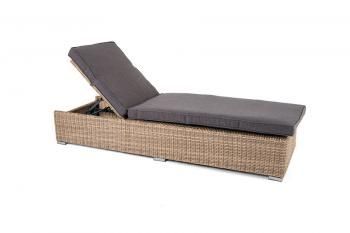 Шезлонг 4sis Рим с подушкой