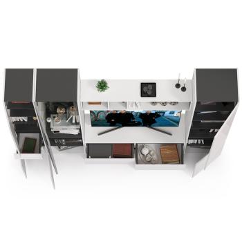 Гостиная Mobi Сидней Комплектация № 25 13.63 + 15.57 + 13.200 + 13.201 + 13.202