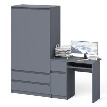 Стол компьютерный СВК Мори МС-1 левый + Шкаф МШ900.1