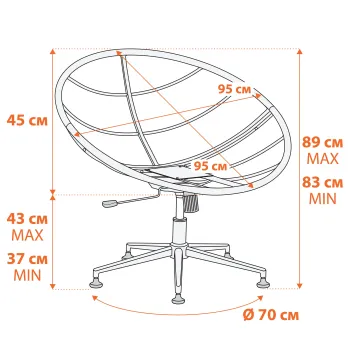 Кресло TetChair Cloude