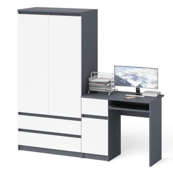 Графит/Белый