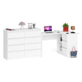 Стол компьютерный СВК Мори МС-16 правый + Комод МК1200.8