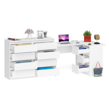 Стол компьютерный СВК Мори МС-16 правый + Комод МК1200.8