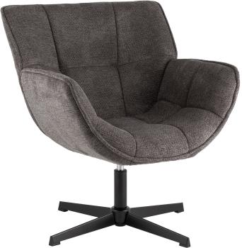 Шенилл темно-серый