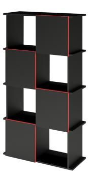 черный/красный