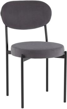 Велюр темно-серый