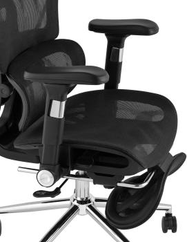 Кресло офисное STOOL GROUP TopChairs Stich с оттоманкой