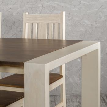 Стол обеденный из акации Decor of today Комби 02224