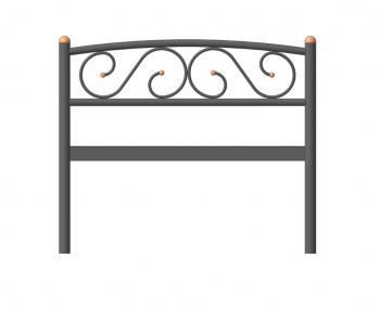 Кровать RB Валерия с изножьем 90х200