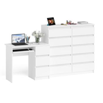 Стол компьютерный СВК Мори МС-6 правый + Комод МК1200.10