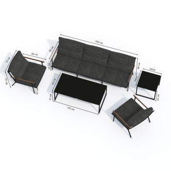 Лаунж зона Ideal Patio Festa с трехместным диваном