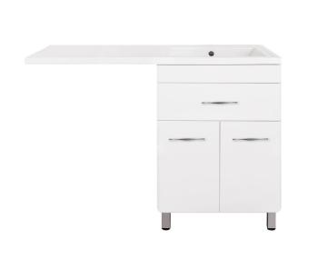 Тумба напольная Style Line ВаЛеРо 60 + Умывальник Даллас 1200*480, правый