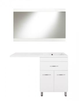 Тумба напольная Style Line ВаЛеРо 60 + Умывальник Даллас 1200*480, правый