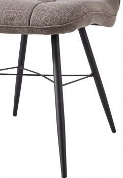 Стул DC1819 Бежевый HE564-6/Черный (Р)