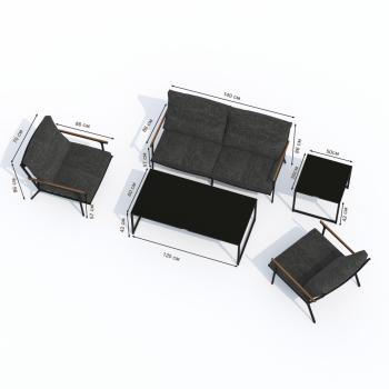 Лаунж зона Ideal Patio Festa с двухместным диваном