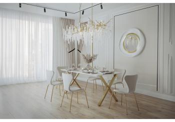 Керамический стол Woodville Селена 3 140х80х77