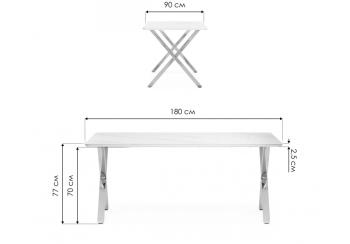 Керамический стол Woodville Селена 3 180х90х77