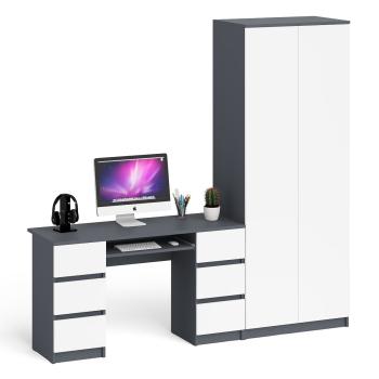 Стол компьютерный СВК Мори МС-2 + Шкаф МШ800.1