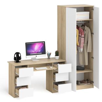 Стол компьютерный СВК Мори МС-2 + Шкаф МШ800.1