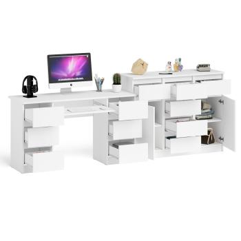 Стол компьютерный СВК Мори МС-2 + Комод МК1200.4