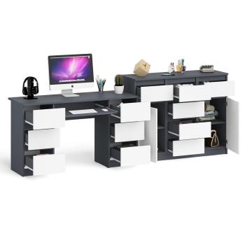 Стол компьютерный СВК Мори МС-2 + Комод МК1200.4