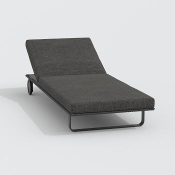 каркас темно-серый карбон / подушка маренго (темно-серый)