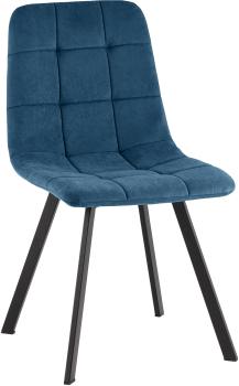 Велюр синий