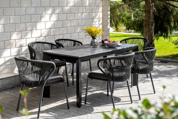 Обеденная группа на 6 персон со стульями милан 4sis Венето