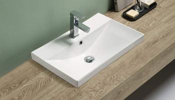 Тумба подвесная с раковиной VELVEX Gesso 60