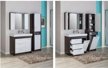 Зеркало-шкаф AQUANET Тиана 90