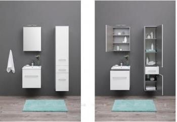 Шкаф-пенал для ванной AQUANET Порто 35