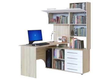 Дуб сонома/Белый