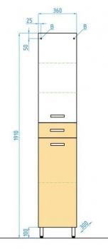 Колонна Style Line Ориноко 36