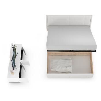 Кровать Муссон Mobi 11.28 + Тумба под ТВ Квадро 13.276