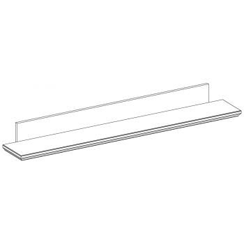 Полка навесная Анрэкс BORDO Т