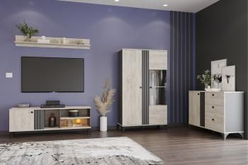 Шкаф комбинированный Сильва НМ 040.11