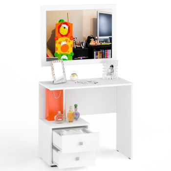 Стол косметический СВК Камелия + Зеркало