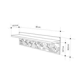 Вешалка для одежды LEVE POPY HANGER