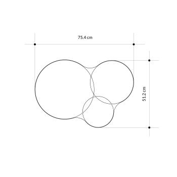 Зеркало настенное LEVE GORA MIRROR
