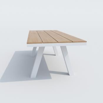 Обеденная группа Ideal Patio MIRRA SOLA - стол поливуд 220