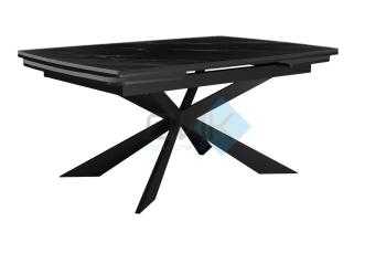 керамика черный мрамор С45 матовая/опоры черные