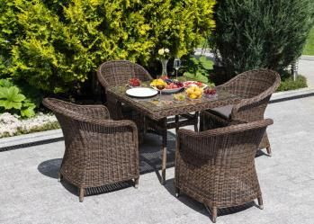 Плетеное кресло из искусственного ротанга 4sis